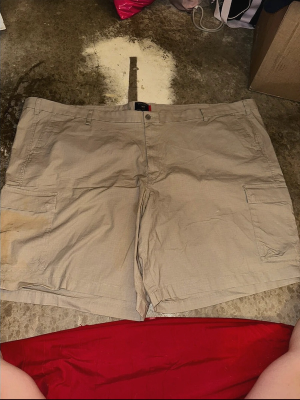 Dockers men's khaki cargo shorts size 60
